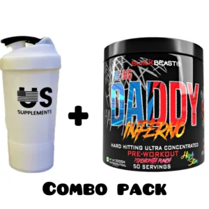 The Big Daddy Inferno Pre Workout Powder (50 Servings) – Explosive Energy Matrix