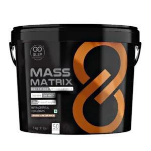 Elev Mass Matrix Mass Gainer + Free Guaranteed Upto 3000 Gift Inside Box (5 Kg) – Muscle Mass Builder