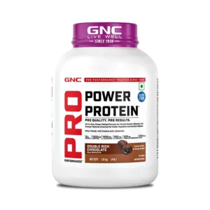 GNC Power Protein 6-in-1 Stack Powder – Whey Isolate Blend with Creatine & BCAAs