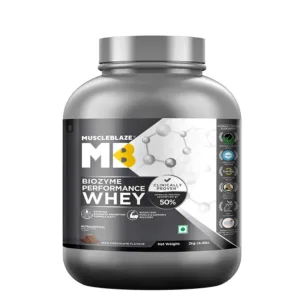 MuscleBlaze Biozyme Performance Whey Protein Powder (2kg) – Clinically Tested Formula