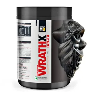 MuscleBlaze WrathX Pump – Nitrosigine & Citrulline Pre-Workout (Free Delivery)
