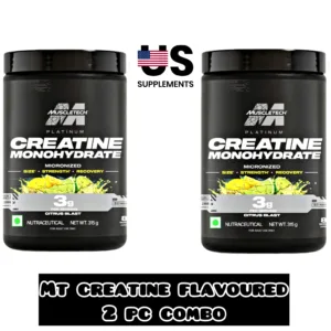 Muscletech Flavoured Micronized Creatine Monohydrate Powder Combo Pack (2 Units)
