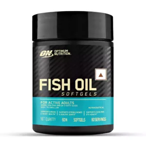 ON Optimum Nutrition Fish Oil 1000mg Bottle Of (60 Capsules) – Daily Health & Wellness