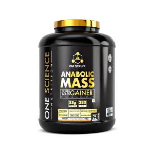 One Science Anabolic Mass Super Mass Gainer Powder (2.5kg) – High Calorie Gainer