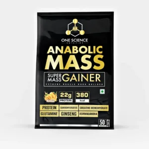 One Science Anabolic Mass Super Mass Gainer Powder (5kg) – Muscle Growth Matrix