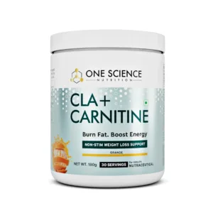 One Science CLA + L-Carnitine Burn Fat & Boost Energy 30 Servings (Free Delivery)