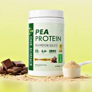 One Science Pea Protein Isolate Powder (1kg) – Pure Plant Based Protein Matrix