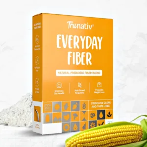 Trunativ Everyday Fiber – Natural Prebiotic Digestive Fiber for Gut Health 17 Serving (Free Delivery)